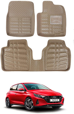 MATIES Plastic 5D Mat For  Hyundai i20(Beige)