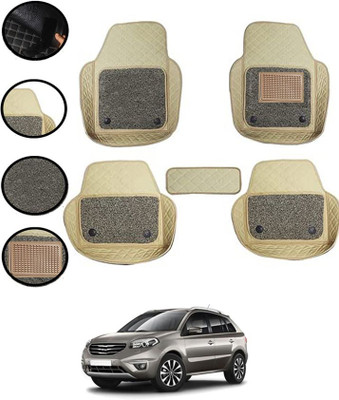 zplus Leatherite 7D Mat For  Renault Koleos(Beige)