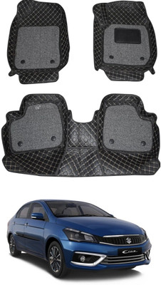 onefit enterprises Leatherite 7D Mat For  Maruti Suzuki Ciaz(Black)