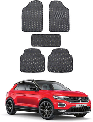 MATIES Leatherite Standard Mat For  Volkswagen Universal For Car(Black)