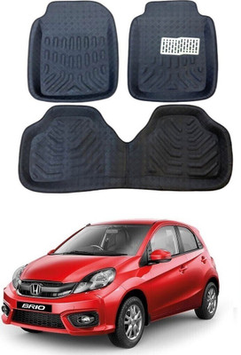 ARNEJA Polyutherine 3D Mat For  Honda Brio(Black)