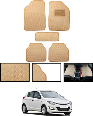 CCMM Leatherite Standard Mat For  Hyundai i20(Beige)