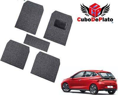 CuboDePlato PVC, Nylon Standard Mat For  Hyundai i20(Grey)