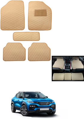 MATIES Leatherite Standard Mat For  Kiger(Beige)