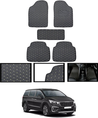 AYW Leatherite Standard Mat For  Kia Universal For Car(Beige)