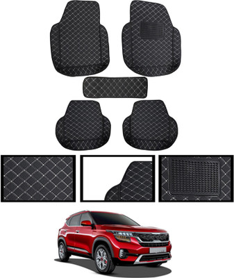 MSNP Leatherite Standard Mat For  Kia Seltos(Black)