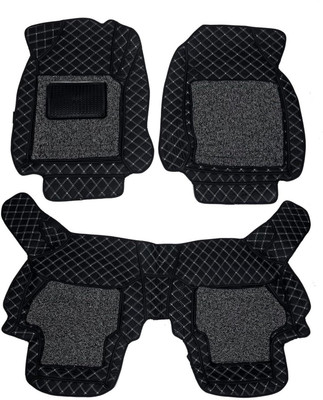 TOFIT ENTERPRISE Leatherite 7D Mat For  Kia Sonet(Black)
