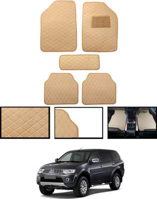 ABJD Leatherite Standard Mat For  Mitsubishi Pajero(Beige)