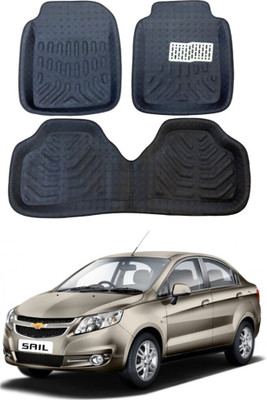 Arnejaa Polyutherine 3D Mat For  Chevrolet Sail(Black)