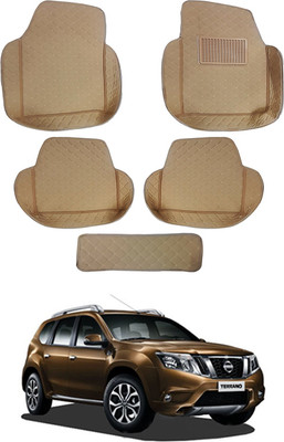 MATIES Leatherite 7D Mat For  Nissan Terrano(Beige)
