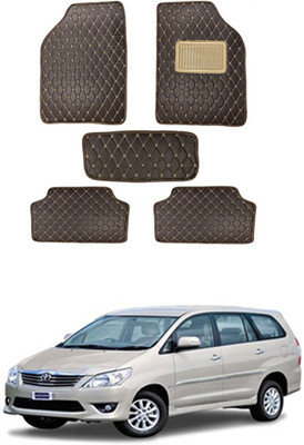 MATIES Leatherite Standard Mat For  Toyota Innova(Brown)