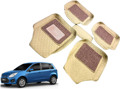 AUTO PEARL Leatherite 7D Mat For  Ford Figo(Beige)