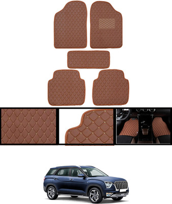 CCMM Leatherite Standard Mat For  Hyundai Alcazar(Brown)