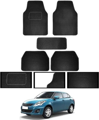 MATIES Fabric Standard Mat For  Maruti Suzuki Swift Dzire(Black)