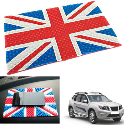 PEEPS STORE Rubber Tray Mat For  Nissan Terrano(Red, Blue)