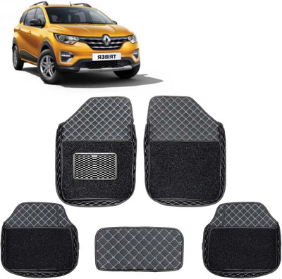 STYLE CHOICE Leatherite 7D Mat For  Renault Triber(Black)