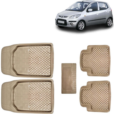 Kingsway PVC Tray Mat For  Hyundai i10(Beige)
