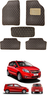MATIES Leatherite Standard Mat For  Chevrolet Sail UVA(Black)