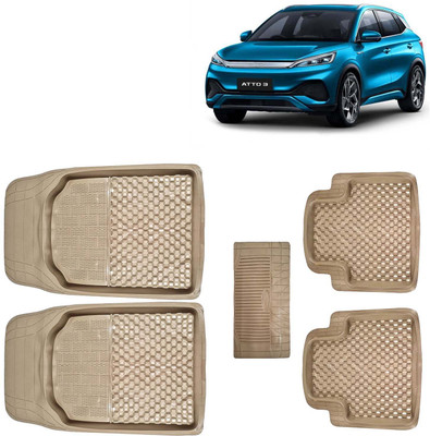 Kingsway PVC Tray Mat For  Universal For Car(Beige)