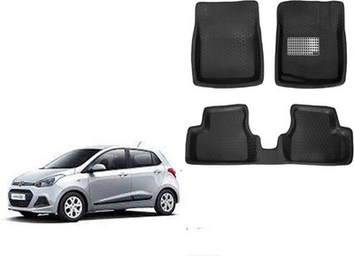 Autorepute Leather 5D Mat For  Hyundai Grand i10(Black)