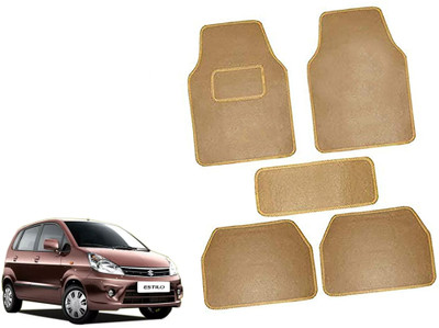 AUTO PEARL Polyester Standard Mat For  Maruti NA(Beige)