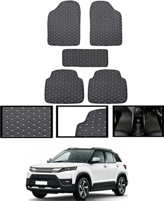 ABJD Leatherite Standard Mat For  Vitara Brezza(Black)