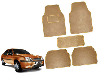 AUTO PEARL Polyester Standard Mat For  Tata Indica(Beige)