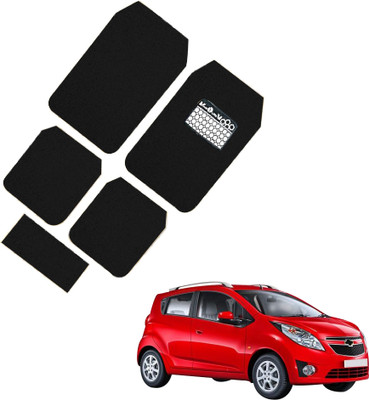 INSURE AUTOMOTIVE PVC Standard Mat For  Chevrolet Beat(Black)