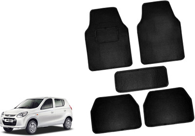 AUTO PEARL Polyester Standard Mat For  Maruti 800(Black)