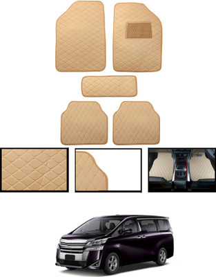 CCMM Leatherite Standard Mat For  Toyota Vellfire(Beige)
