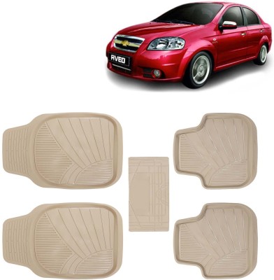 Kingsway PVC Tray Mat For  Chevrolet Aveo(Beige)