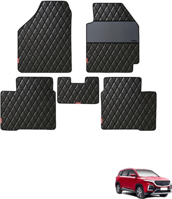 elegant Leatherite Standard Mat For  MG Hector(Black)