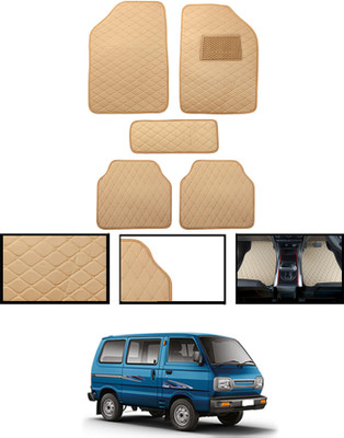 CCMM Leatherite Standard Mat For  Maruti Suzuki Omni(Beige)