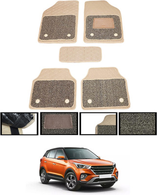 MSNP Leatherite 7D Mat For  Hyundai Creta(Beige)