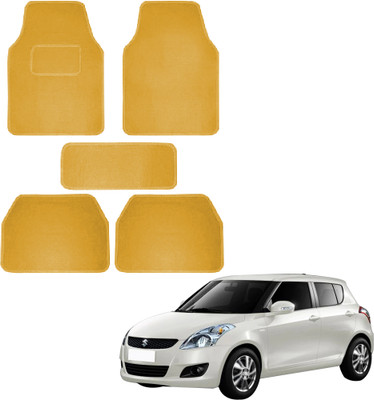 INSURE AUTOMOTIVE Vinyl Standard Mat For  Chevrolet Spark(Beige)