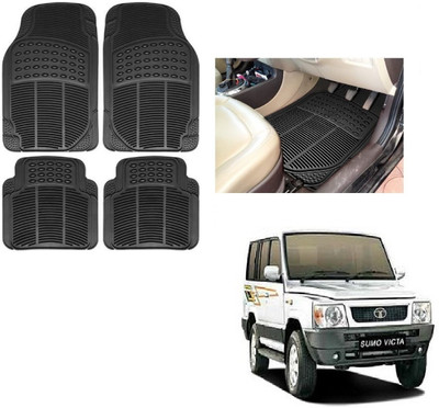 ROSHNEER ENTERPRISES Rubber Standard Mat For  Tata Sumo Victa(Black)