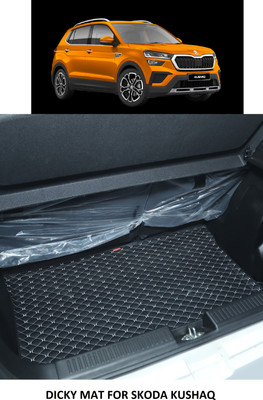 AUTOFIT Polyutherine 9D Mat For  Skoda Kushaq(Black)