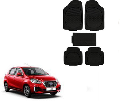 Autorepute Rubber Standard Mat For  Nissan Universal For Car(Black)
