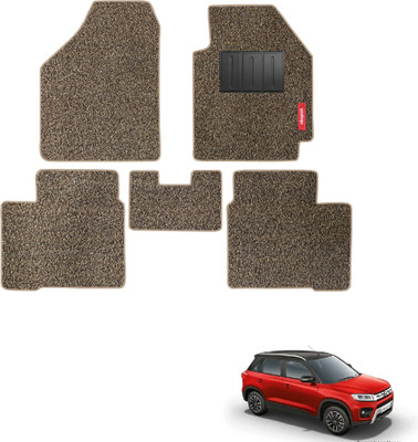 elegant PVC Standard Mat For  Maruti Suzuki New Brezza(Beige, Brown)