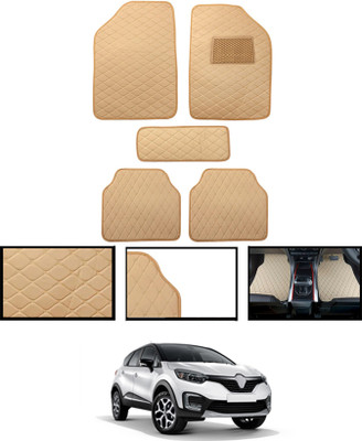 AYW Leatherite Standard Mat For  Chevrolet Captur(Beige)