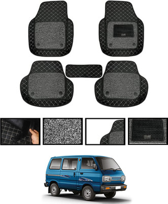 ABJD Leatherite 7D Mat For  Maruti Suzuki Omni(Black)