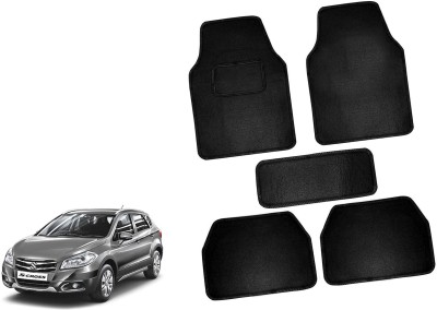 AUTO PEARL Polyester Standard Mat For  Maruti S-Cross(Black)