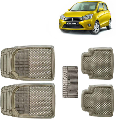 Kingsway PVC Tray Mat For  Maruti Suzuki Celerio(Brown)