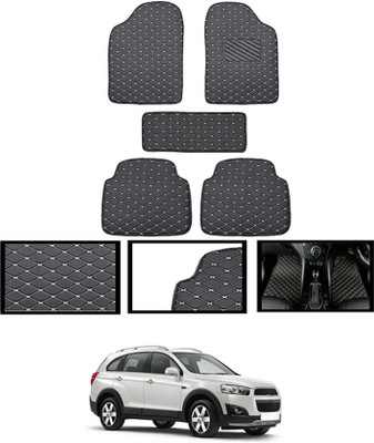 CCMM Leatherite Standard Mat For  Chevrolet Captiva(Black)
