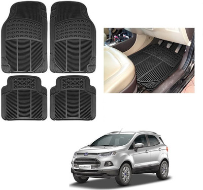 ROSHNEER ENTERPRISES Rubber Standard Mat For  Ford Ecosport(Black)