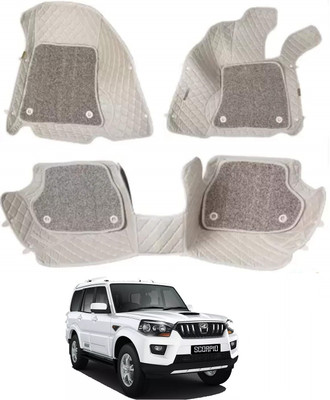 ARNEJA Leatherite 7D Mat For  Mahindra Scorpio(Beige)