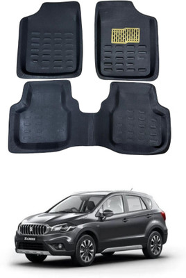 ARNEJA Polyutherine 3D Mat For  Maruti Suzuki S-Cross(Black)