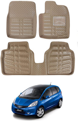 MATIES Plastic 5D Mat For  Honda Jazz(Beige)
