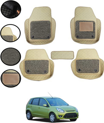 MSNP Leatherite 7D Mat For  Ford Figo(Beige)