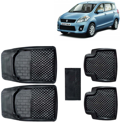 Kingsway PVC Tray Mat For  Maruti Suzuki Ertiga(Black)